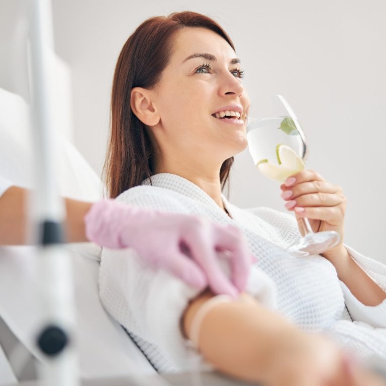 Infusionen als Auszeit in entspannter Atmosphäre