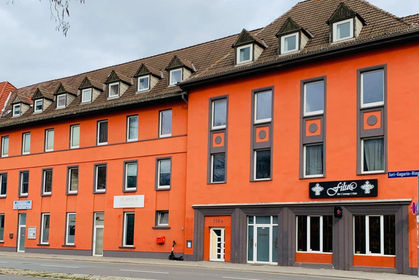 Außenansicht: Gebäude mit Praxisräumen